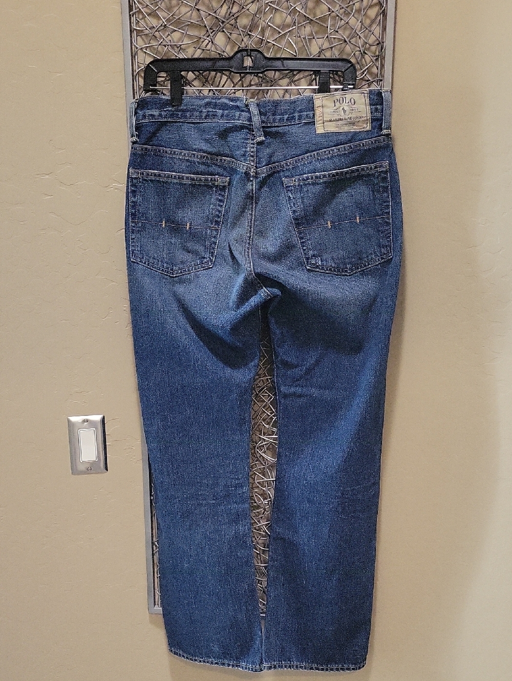 Polo by Ralph Lauren Men's Vintage 15941 Straight-Leg Blue Jeans. NWOT - Picture 4 of 8